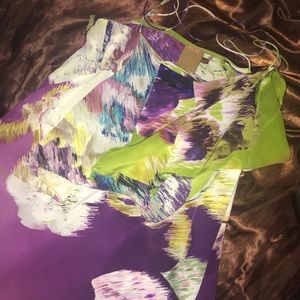 Satin Floral Slip Dress